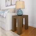 thumbnail image 1 of Plank+Beam Modern Solid Wood Rectangular Side Table for Living Room, 25" End Table, 1 of 9