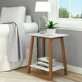 thumbnail image 1 of Plank+Beam Nightstand, Solid Wood Mid-Century Modern Bedside Table for Bedroom, 1 of 5