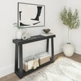 thumbnail image 1 of Plank+Beam Solid Wood 46 " Console Table with Storage, Narrow Entryway Table, Living Room, 1 of 6