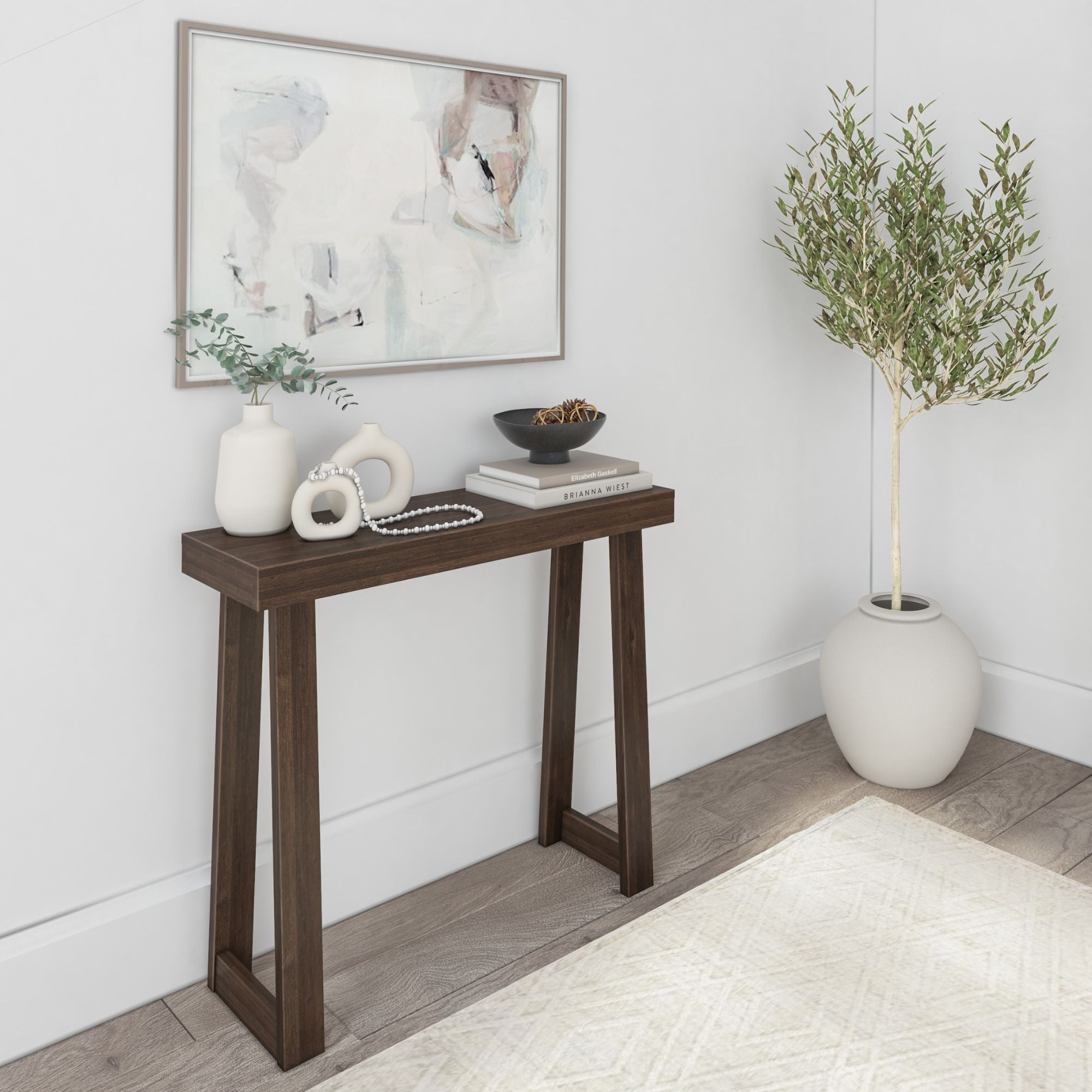 Foyer table walmart deals