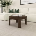 thumbnail image 1 of Plank+Beam Solid Wood Contour Round Coffee Table, 30" Coffee Table, Coffee Tables for Living Room, Modern Center Table for Small Spaces, Walnut, 1 of 9