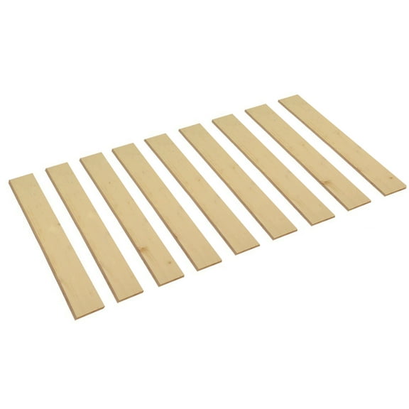 Plank Board Bed Slats Queen Size Detached Boards for Mattress Support Without the Need for a Box Spring - Custom Cut Width (63.75" Wide)