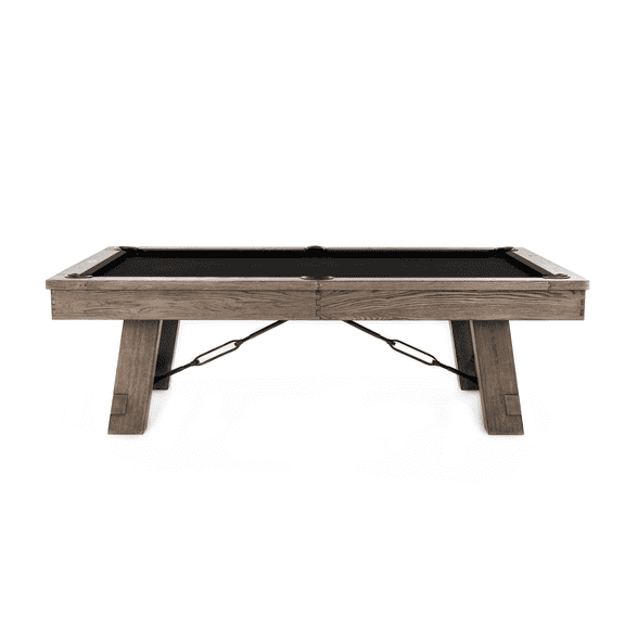 Plank & Hide Isaac Billiard Pool Table, 8 ft