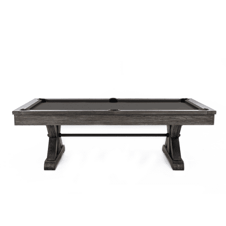 Plank & Hide - Otis Billiard Pool Table (Weathered Grey, 8')