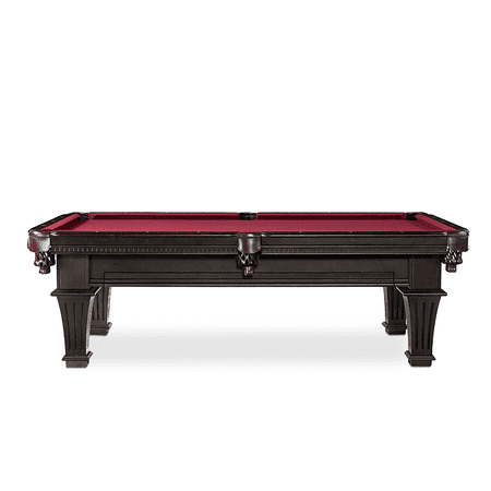 Plank & Hide Talbot Billiard Pool Table with Drawer, 8 ft