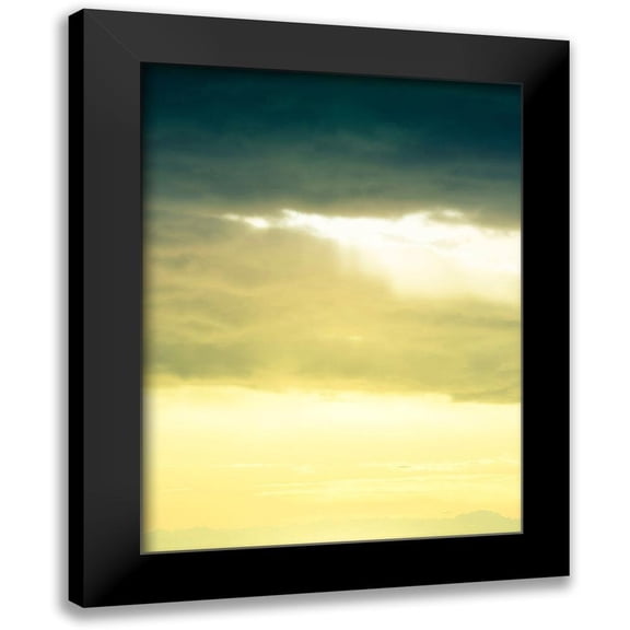 Plank, Savanah 12x14 Black Modern Framed Museum Art Print Titled - Cloud Formations