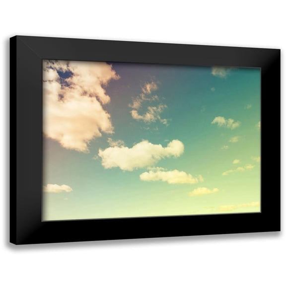 Plank, Savanah 14x12 Black Modern Framed Museum Art Print Titled - Cloud Formations