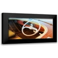 thumbnail image 1 of Plank, Savanah 18x11 Black Modern Framed Museum Art Print Titled - Vintage speed boat, 1 of 5