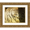 thumbnail image 1 of Plank, Savanah 18x15 Gold Ornate Wood Framed with Double Matting Museum Art Print Titled - Boat line coiled, 1 of 4