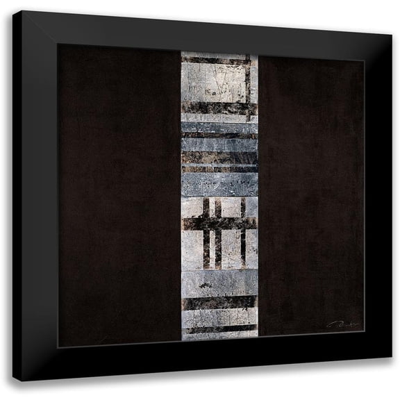 Planker, Karin 12x12 Black Modern Framed Museum Art Print Titled - Composition I