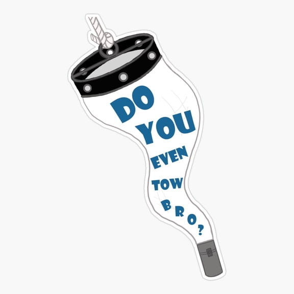 Plankton Net Tow Bro Ocean Science Sticker