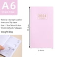 thumbnail image 1 of Planner 2024 A6 Mini Notebook Organizer Planner Daily Planner Notebook Travel Diary on Clearance, 1 of 2
