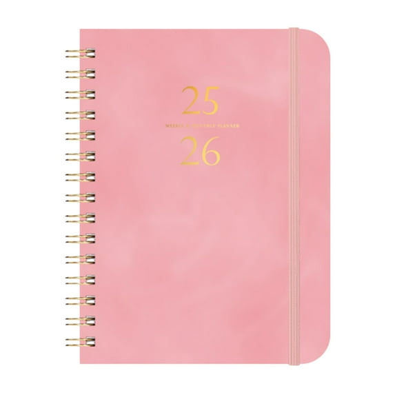 Planner 2025-2026, Monthly & Weekly Appointment Book (July 2025 - June 2026), Hardcover Planning Book for Office School Supplies, 6x8in