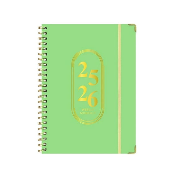 Planner 2025-2026, Weekly And Monthly Calendar Academic Planner (July 2025 - June 2026), Hardcover Teacher School Student Agenda with Tabs, Ideal for School Office Supplies, A5 (6.3" X 8.4") Eactix