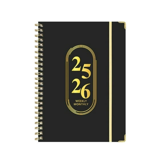 Planner 2025-2026, Weekly And Monthly Calendar Academic Planner (July 2025 - June 2026), Hardcover Teacher School Student Agenda with Tabs, Ideal for School Office Supplies, A5 (6.3" X 8.4") Eactix