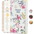thumbnail image 1 of Planner 2026 Calendar Notebook(Jan-Dec.2026,6.3"x8.5") Weekly Monthly Flower Planner for Women Men 2026 Academic Planner Supplies, 1 of 7
