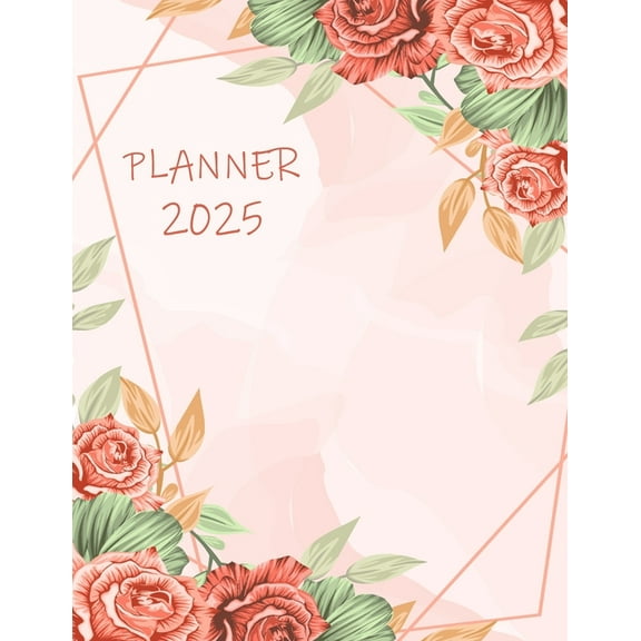 Planner 2025: Master Your Goals, One Day at a Time, (Paperback)