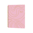 thumbnail image 1 of Planner 2026-2027,Academic Year Monthly and Weekly Calendar Planner,July 2026 - June 2027,142 Pages,120gsm Paper,Spiral Planning Agenda book Perfect for Work Office Supplies(11.5x8.8")(Pink), 1 of 9