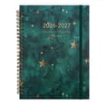 thumbnail image 1 of Planner 2026-2027 Daily WeeklyandMonthly, A5 Spiral Bound Notebook, Emerald Green Cover, Goal Tracking, Yearly Scheduling, 5.8X8.3 In, 140 Pages, 1 Pc, 1 of 8