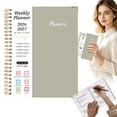 thumbnail image 1 of Planner 2026-2027, Jul 2026-Jun 2027 Monthly & Weekly Calendar Book | 11" x 8.5", Hardcover Academic Calendar with Tabs,142Pages,Teacher Student Agenda Book for School Office Supplies(1Pc), 1 of 9