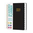 thumbnail image 1 of Planner 2026-2027, Jul 2026-Jun 2027 Monthly & Weekly Calendar Book, 6.5" x 8.5", Hardcover Academic Calendar with Tabs, Teacher Student Agenda Book for School Office Supplies, 1 of 7