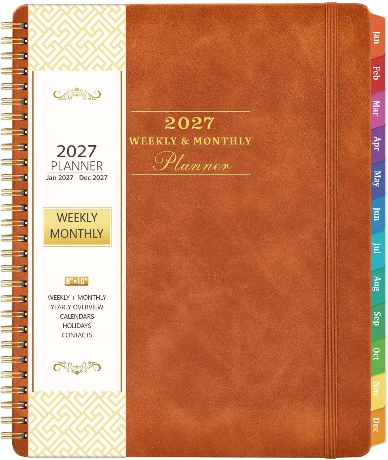 Planner 2027 - January 2027 - December 2027, 2027 Weekly Monthly ...