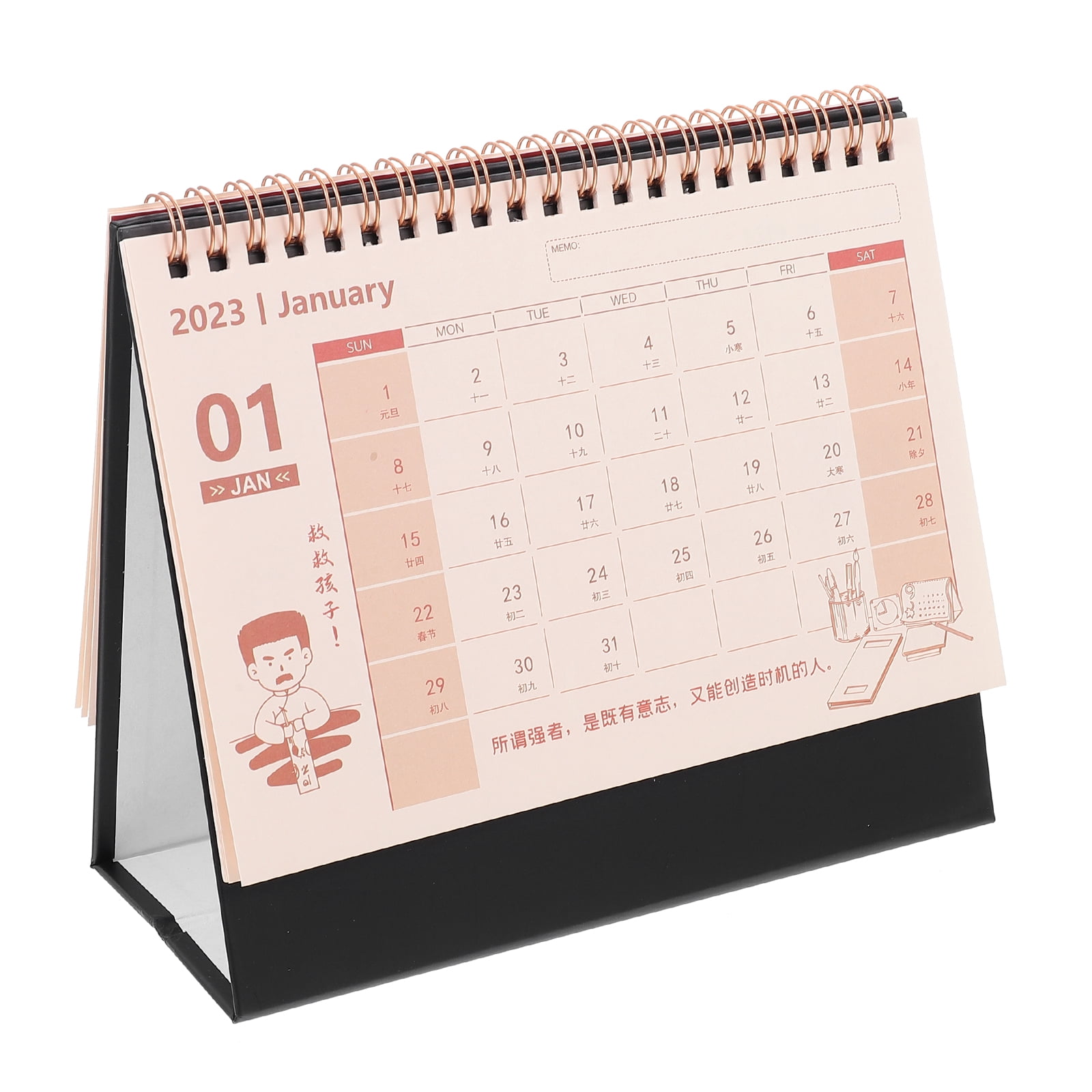 Planner Desktop Decoration Table Easels Novelty Calendar Decorative