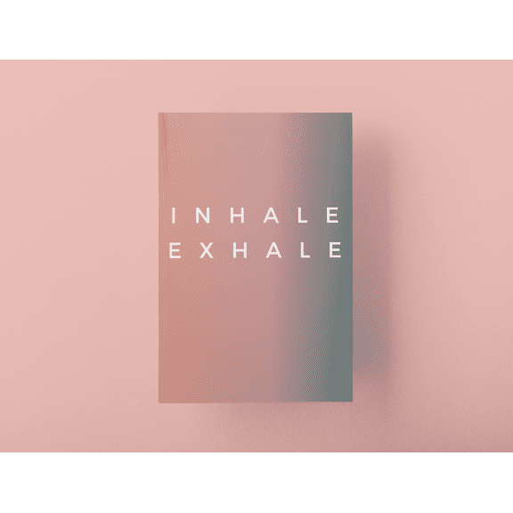 Planner Inhale..Exhale! Journal, Notebook and Planner (6x9)