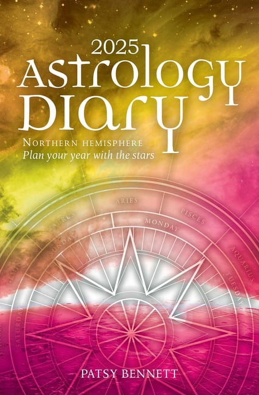 2025 Astrology Diary Northern Hemisphere Planner with Colorful Cover