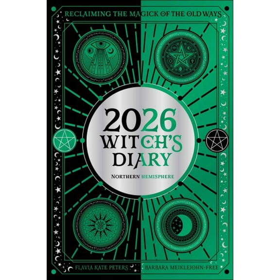 Pre-Owned Planners 2026 Witch's Diary Planner Calendar: Northern Hemisphere: Reclaiming the Magick of the Old Ways, (Paperback)