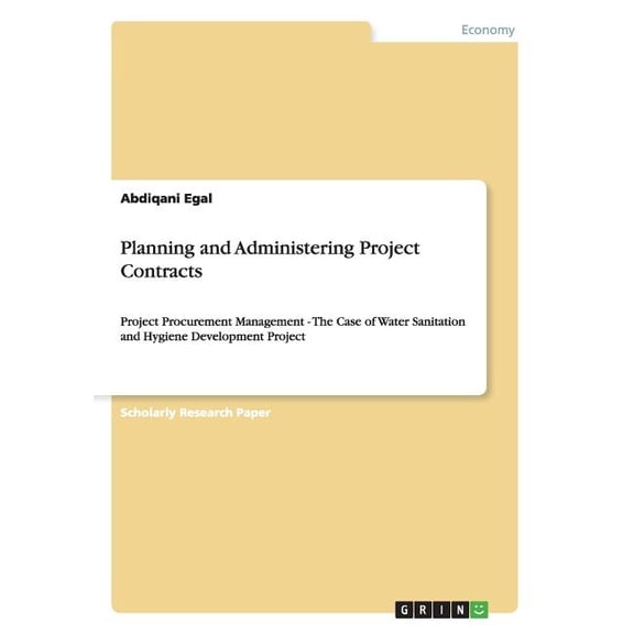 Planning and Administering Project Contracts