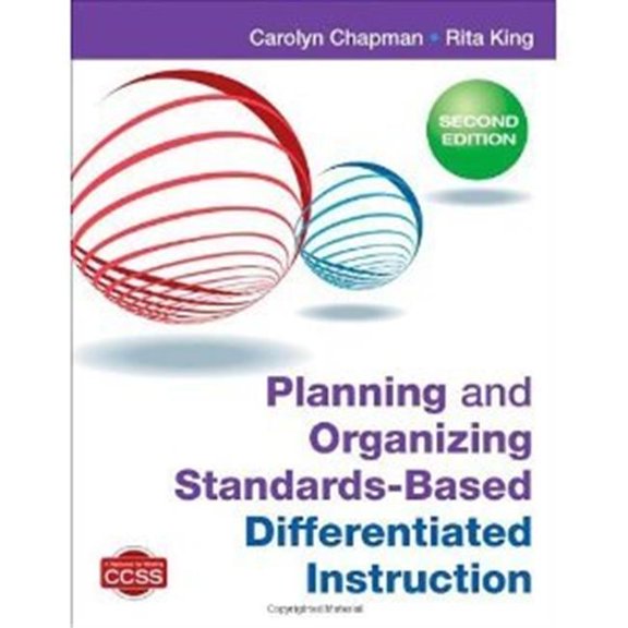 Planning And Organizing Standards-Based Differentiated Instruction- Paperback