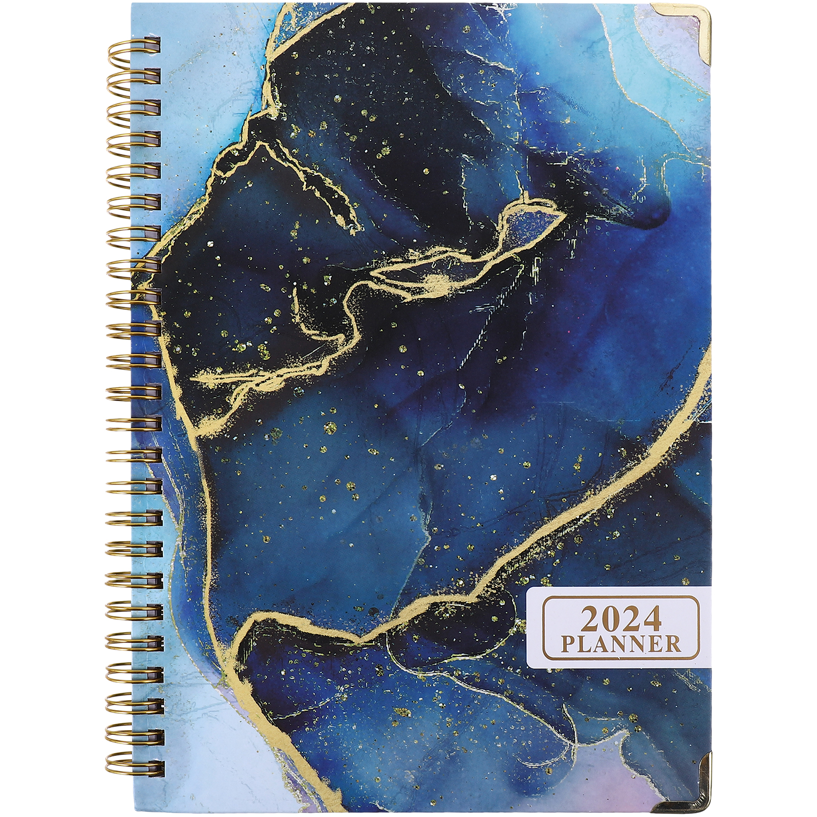 Planning Handbook 2024 Planner Notepad New Year English Looseleaf Notebook Paper Office Student