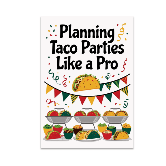 Planning Taco Parties Like a Pro - Taco Party Enthusiast - 13x19 Poster Print