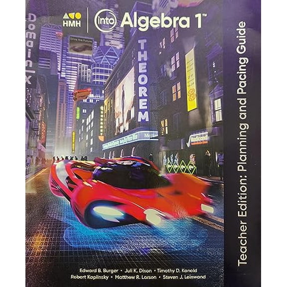 Pre-Owned Planning and Pacing Guide Grade 9 (Into Algebra, 1), 9780358119388, 0358119383, Paperback,
