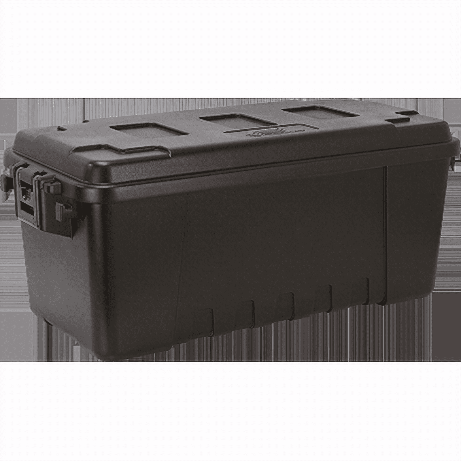 Plano Sportsman's Trunk, Black, 68-Quart Lockable Plastic Storage Box, Home