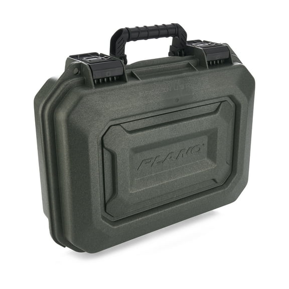 Plano All Weather 2 Two-Pistol Case, Weather Resistant Travel Gun Case