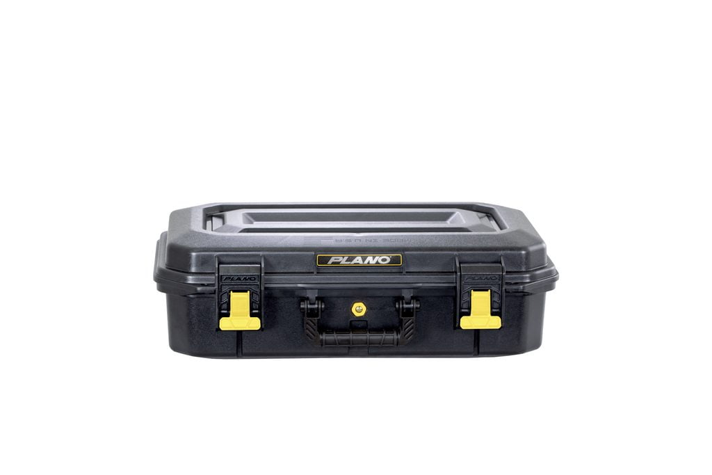 Plano All-Weather Four Pistol Case Watertight & Dust-Proof Gun Case, Black