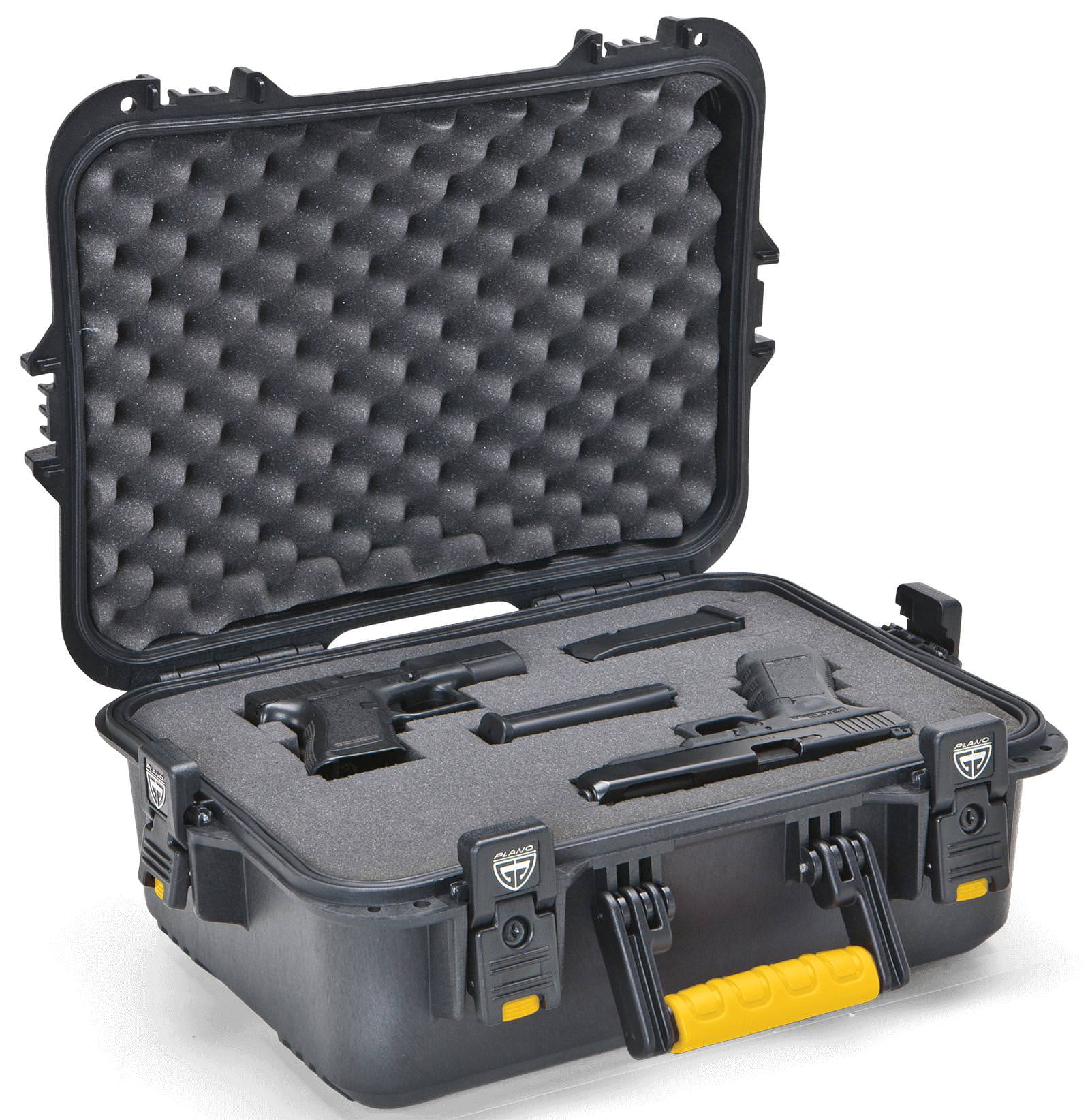 Plano All Weather Large Pistol & Accessories Case, Black 