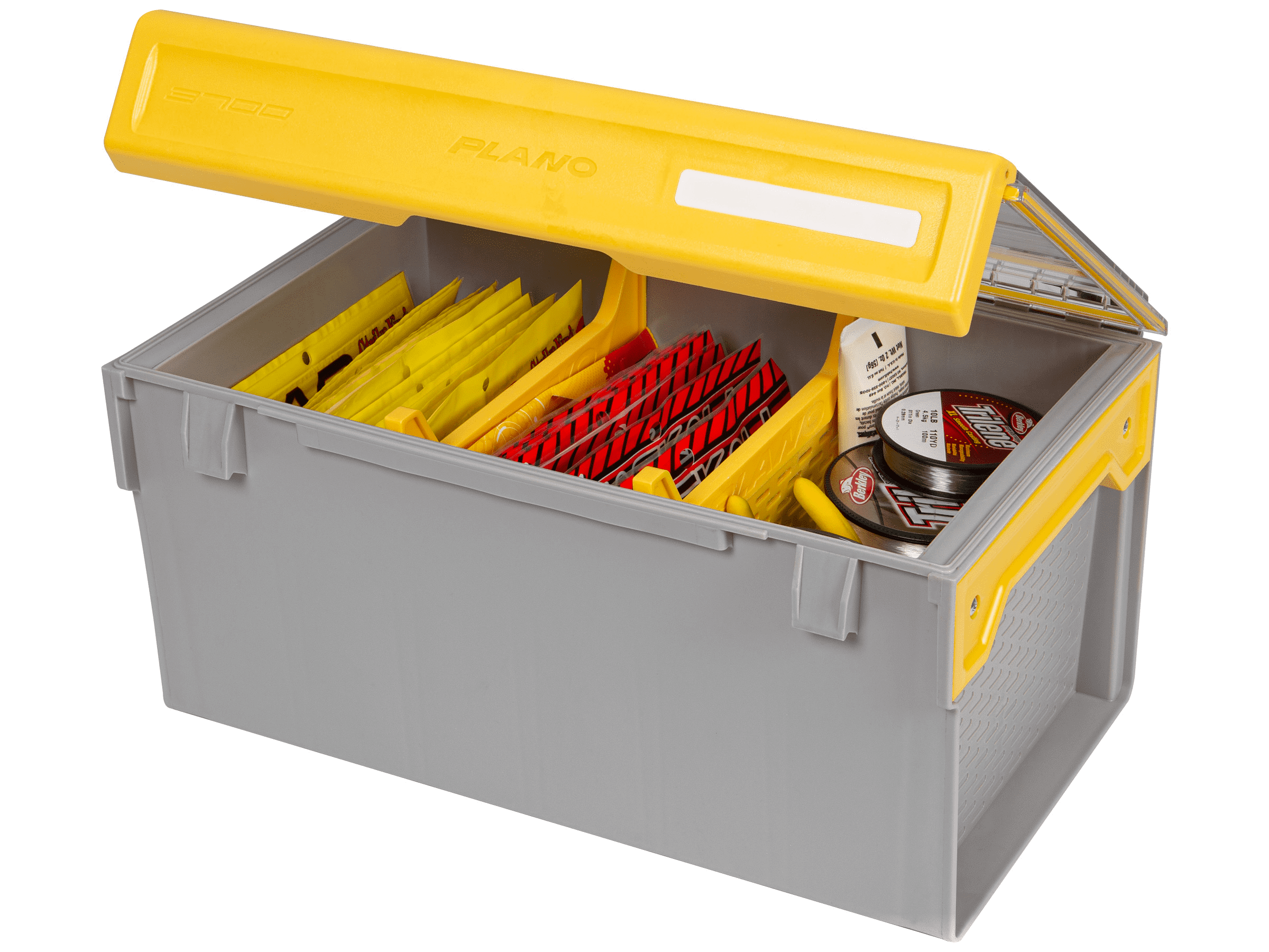 Plano Two Level Magnum 3500 Tackle Storage Box, Beige/Blue