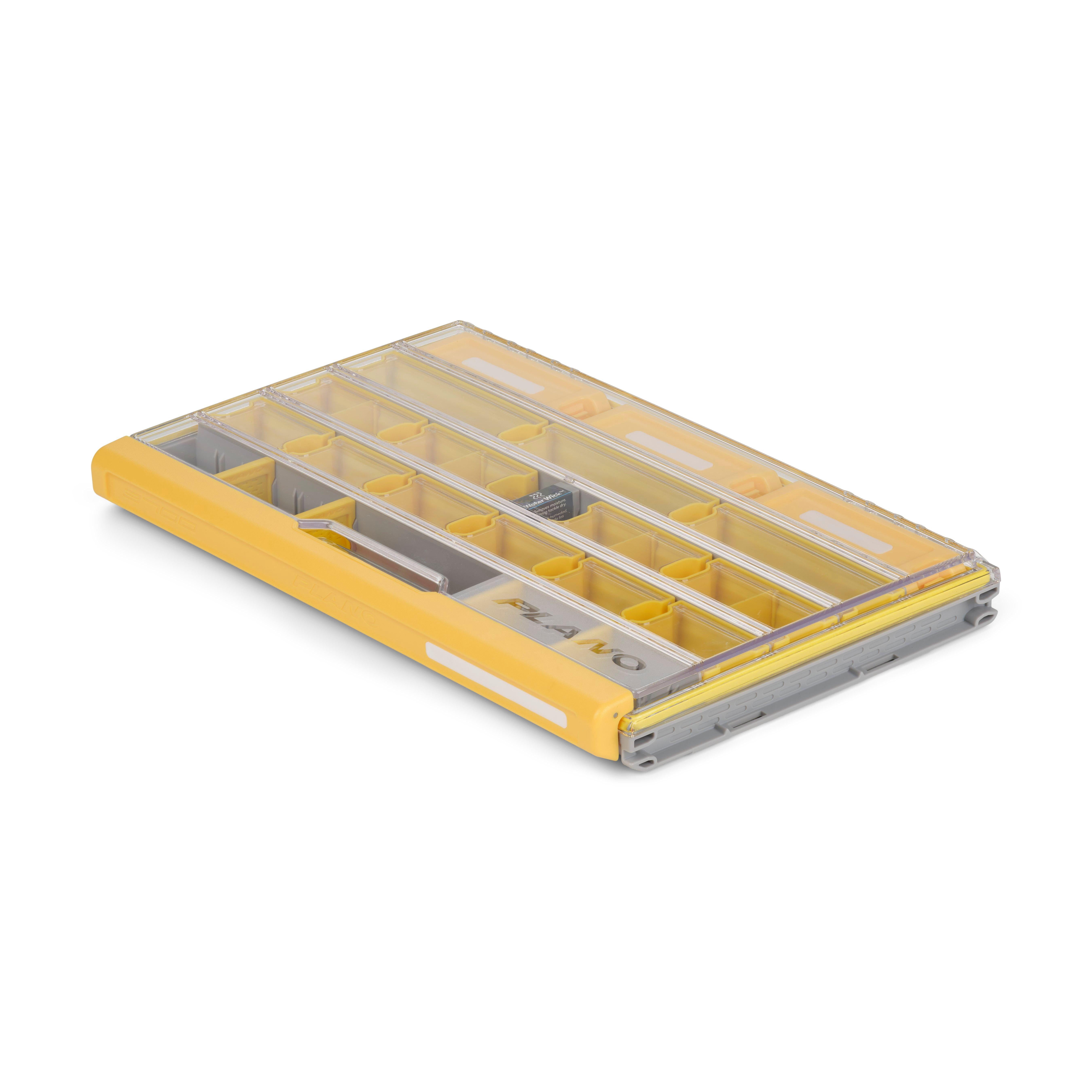 Plano EDGE Master Terminal Tackle Storage, Premium Tackle Organization with Rust Prevention, Yellow/Clear
