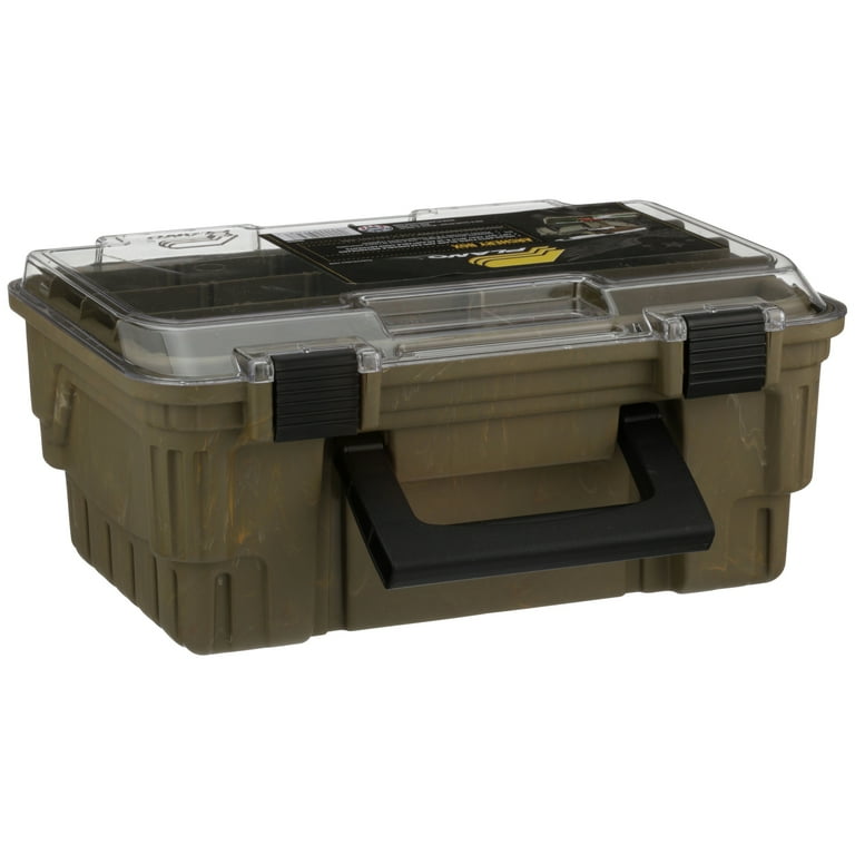 best archery tackle box Plano, Archery Box, 134851, Camouflage Green with Lift-Out Tray