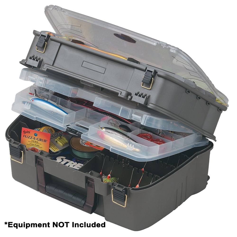 Plano Synergy Micro-Organizer Fishing Tackle Storage Box, Small, Green