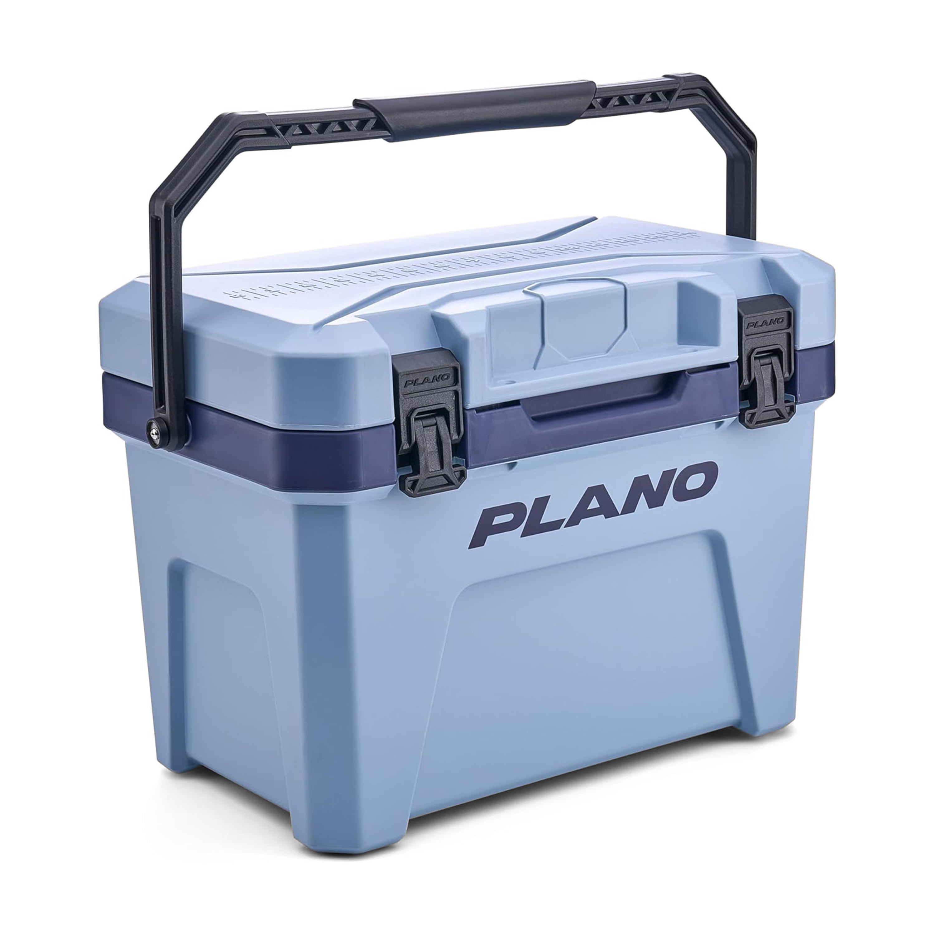 Plano Frost 14 Quart Heavy Duty Cooler w/ Built In Bottle Opener and Dry Basket, Pacific Blue