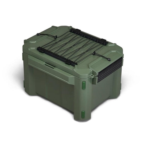 Plano GoNow Hunt Kit Waterproof Field Box with Cleaning Rest and MOLLE Board, Olive Drab