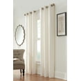 thumbnail image 1 of Plano Grommet Insulated Solid Curtain Panel 40" x 84" in Natural, 1 of 5