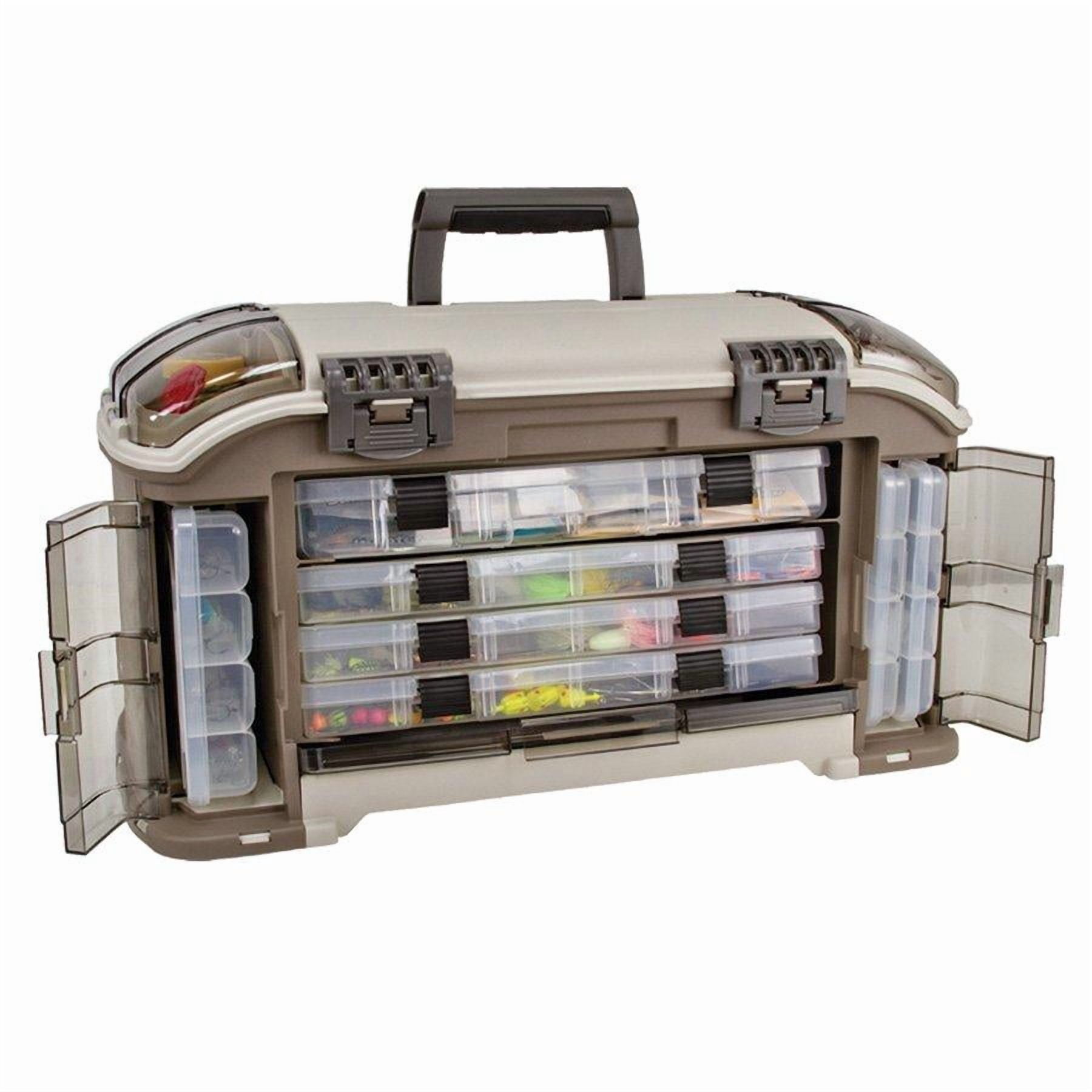Plano Guide Series Angled StowAway Rack Fishing Tackle Box Storage Container