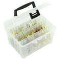 thumbnail image 1 of Plano Molding Hydro-flo Fishing Spinnerbait Tackle Box, Small, Clear, 1 of 2