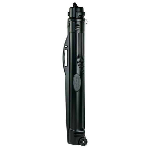 Plano Jumbo Airliner Telescoping Rod Case, Multi, One Size (650800), Black