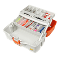 thumbnail image 1 of Plano Let's Fish! Two-Tray Tackle Box With 150 PC Tackle Kit, 1 of 5